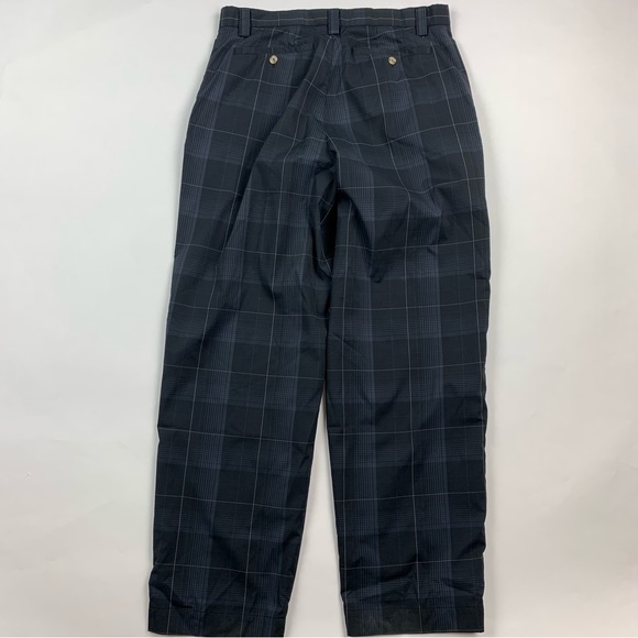 Tour Designs by Snake Eyes Plaid Golf Performance Pants Sz 34 - Picture 7 of 9
